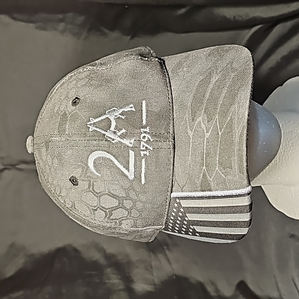 Second Amendment 1791 Flag Digital Camo Hat
